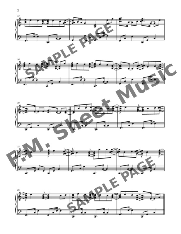 Cecilia Intermediate Piano By Simon And Garfunkel Fm Sheet Music Pop Arrangements By